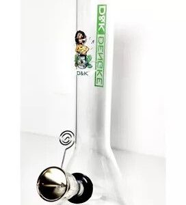 BONG D&K PIPA DE AGUA VIDRIO CHICO 26 cm BNG006