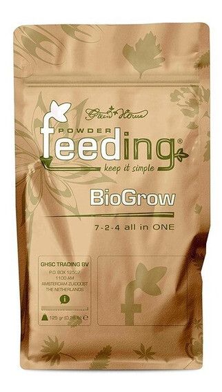 Fertilizante Feeding BioGrow 0,125 Kg