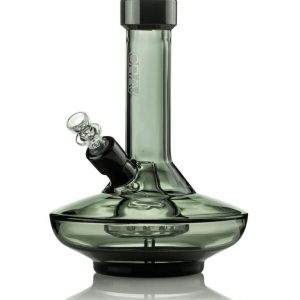 BONG SMALL WIDE BASE SMOKE GRAV