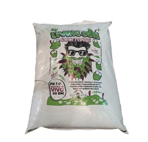 SUSTRATO CULTIVATE LIVING SOIL 80L