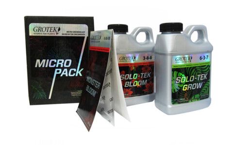 Fertilizante Grotek MicroPack (Solo-Tek Bloom/Grow, Monster Bloom)