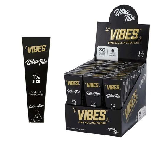 CONES VIBES ULTRA THIN 1 1/4 x6u.