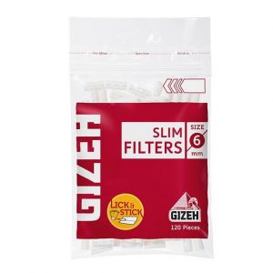 FILTROS GIZEH SLIM 6mm 120u +30u free