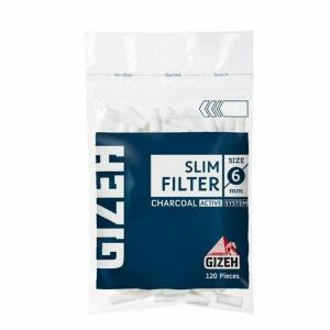 FILTROS GIZEH CARBON ACTIVO 6mm 120u.