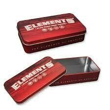 LATA ELEMENTS TIN CASE RED