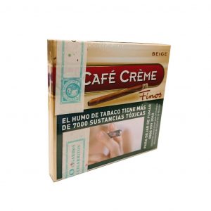 CAFE CREME FINOS BEIGE VAINILLA X10