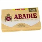 PAPELILLOS ABADIE BLOC X500u.
