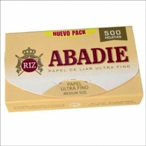 PAPELILLOS ABADIE BLOC X500u.