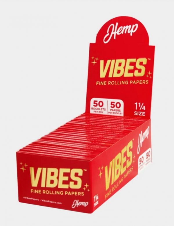 PAPELILLOS VIBES 1 1/4 FINE HEMP