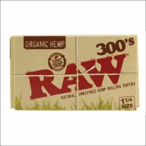 PAPELILLOS RAW ORGANIC HEMP X 300 UNIDADES