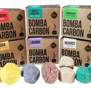 BOMBA CARBON X12 UNIDADES VARIOS AROMAS