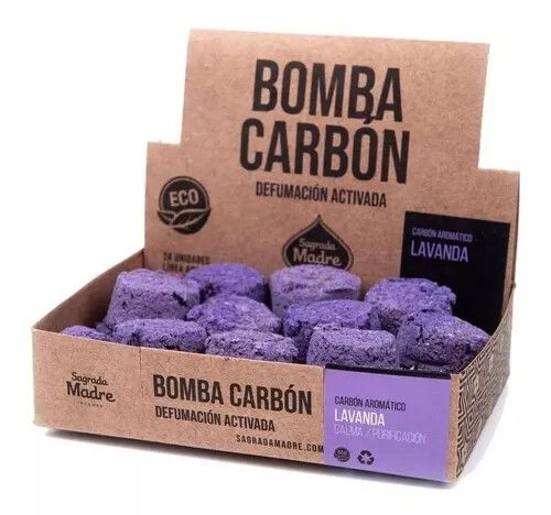 SAGRADA MADRE BOMBA CARBON X24 VARIOS AROMAS