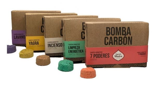 SAGRADA MADRE BOMBA CARBON X24 VARIOS AROMAS