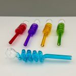 PIPA VIDRIO 14CM ESPIRAL as022