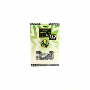 TIPS PRE ROLLED ZEUS X120U. WHITE