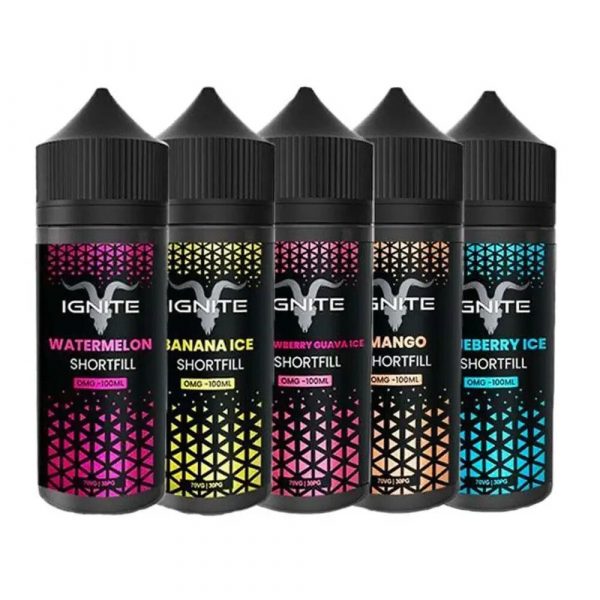 IGNITE E- LIQUID SHORTFILL 100ML