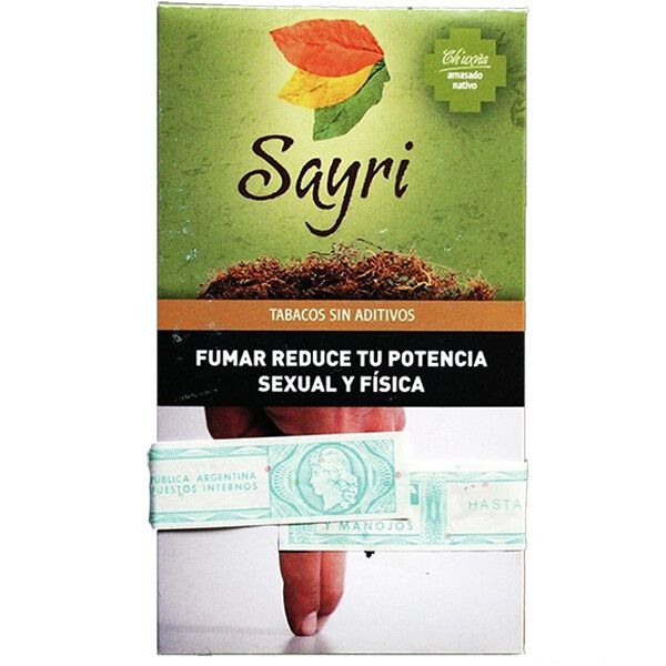 TABACO SAYRI 30g AMASADO NATIVO