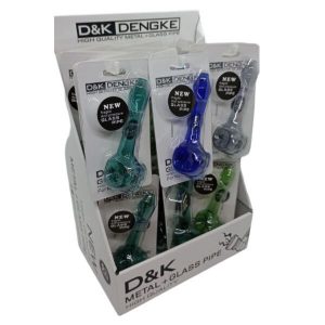PIPA VIDRIO CALAVERA DK8398 VARIOS COLORES