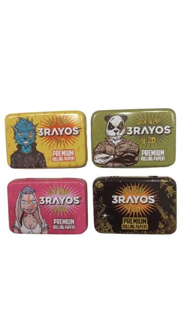 LATA METAL 3 RAYOS PERSONAJES GRANDE