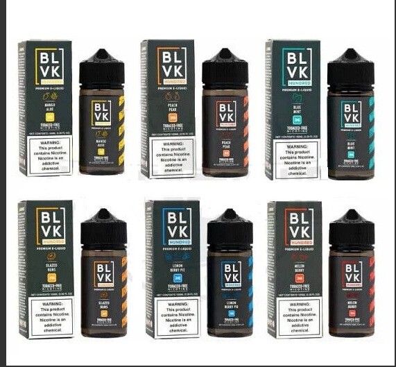 E-LIQUID BLVK HUNDRED 30MG 100ML
