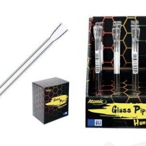 PIPA ATOMIC VIDRIO 12.5CM TUBO 212820