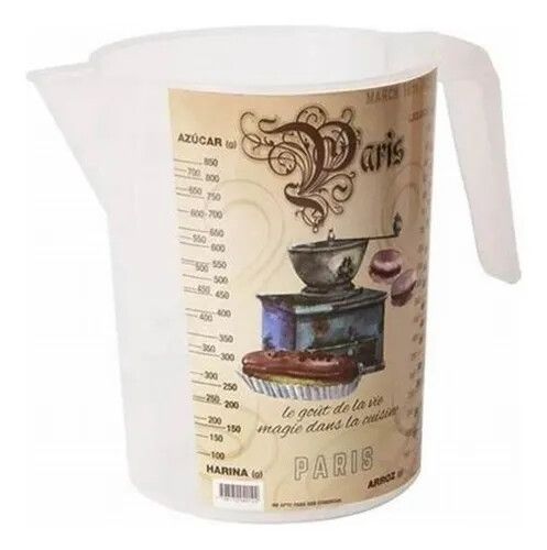 JARRA MEDIDORA PLASTICA 1L