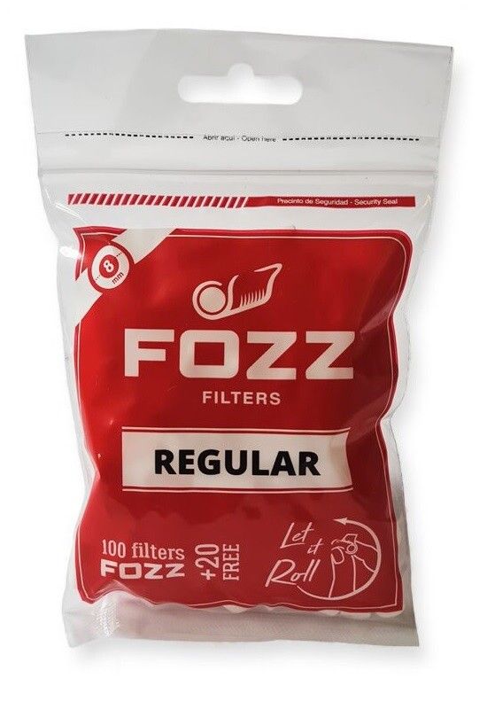 FILTROS FOZZ REGULARES 8MM 100 + 20 FREE