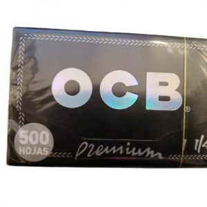 PAPELILLO OCB NEGRO 1 1/4 X500u